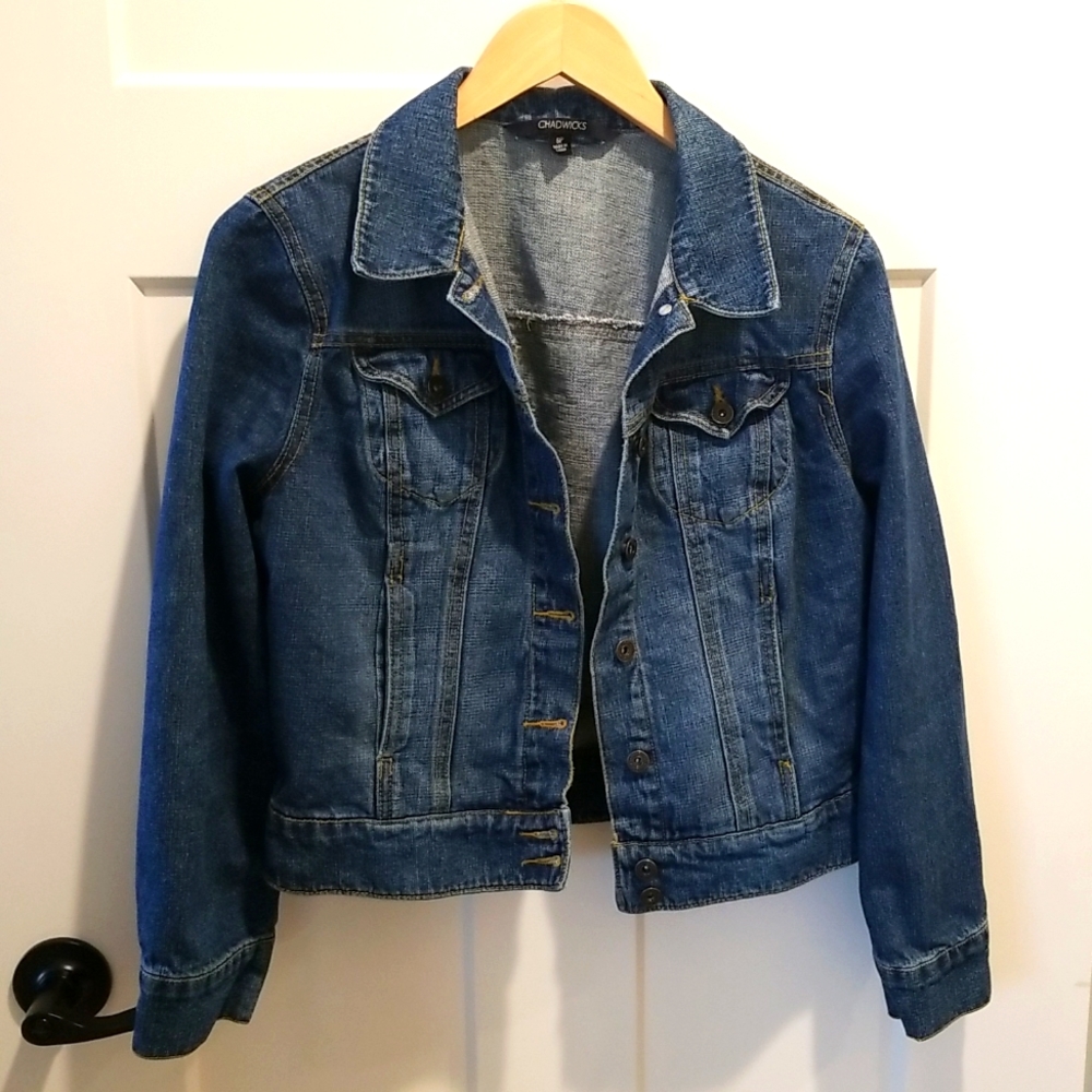 Chadwicks Denim Jacket Size 6P